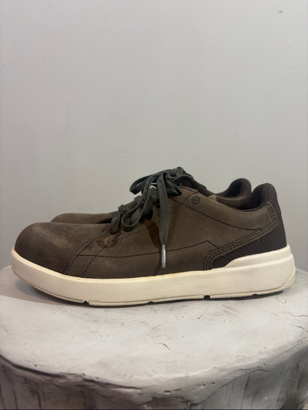 WORX by Red Wings Steel Toed Safety Shoe Sneakers ESD Athletic Style Lace Up